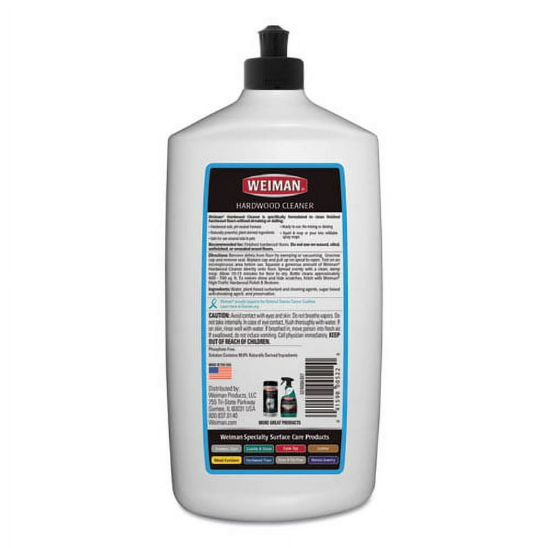 Hardwood Floor Cleaner, 32 oz Squeeze Bottle, 6/Carton Hardwood Floor Cleaner, 32 oz Squeeze Bottle, 6/Carton