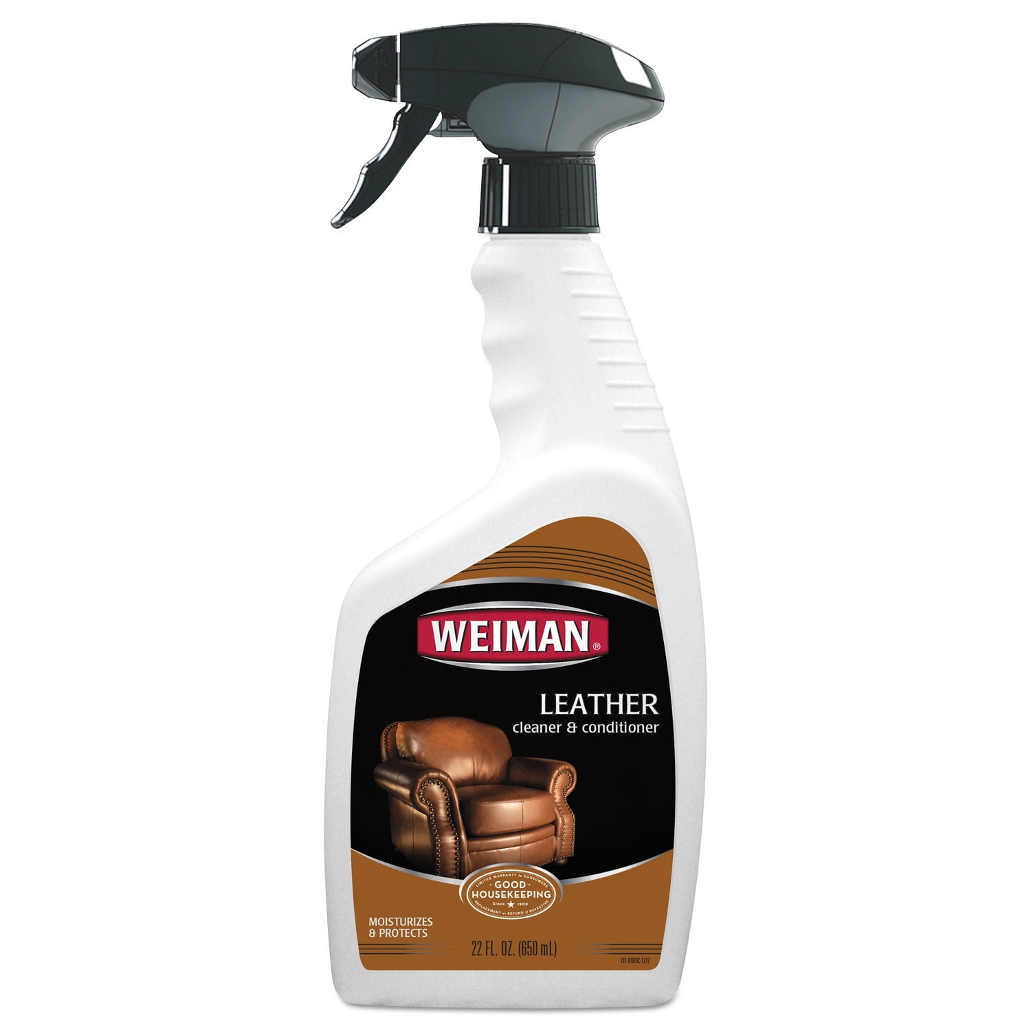 WEIMAN Leather Cleaner and Conditioner Floral Scent, 22 oz Trigger