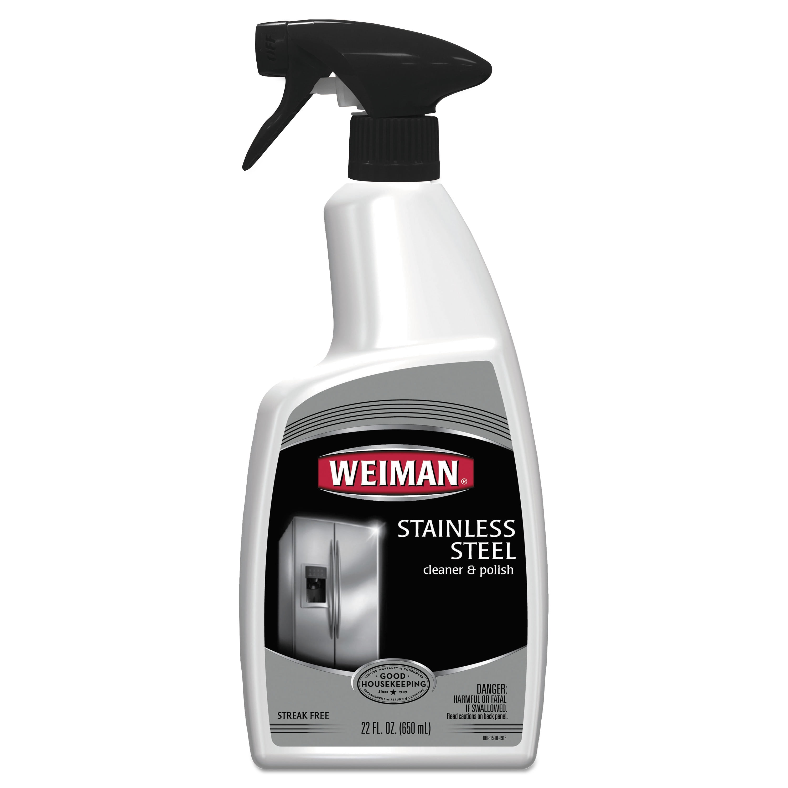 Weiman Products Stainless Steel CleanerPolish Aerosol 17 fl oz 0.5 quart  Floral Scent 6 Carton Clear - Office Depot