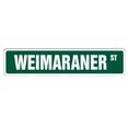 thumbnail image 1 of WEIMARANER Street Sign dog lover great purebred animal | Indoor/Outdoor |  36" Wide, 1 of 5