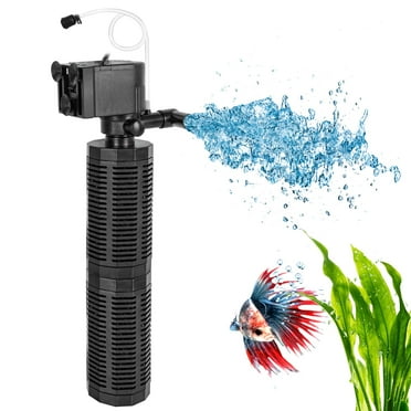 WEINFUN 25W Aquarium Internal Filter, with Aeration System, Silent Submersible Filters, for 60-150 Gallon Tanks