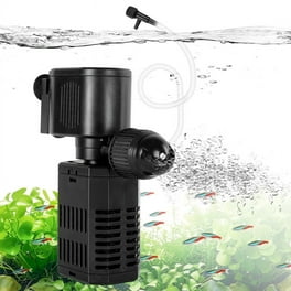 XpertMatic DB 368F 3 Stage 475 GPH Aquarium Filter for Up to 120 Gallon Tank Walmart