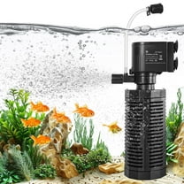 WEINFUN Aquarium Internal Silent Filter, 13W Power with Aeration System, for 10-50 Gallon Tanks