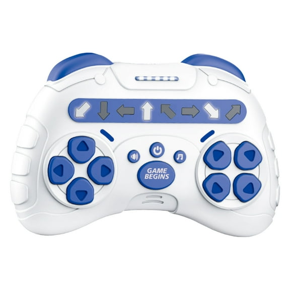 WEIOUKC 2025 Quick Push Puzzle Game Console, Light Up Handheld Stress Toy with Multiplayer Modes, Memory & Breakout Games for All Ages, Stocking Stuffer