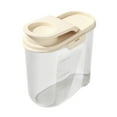 thumbnail image 1 of WEIOUKC 2L Sealed Food Storage Container with Viewing Window,Airtight & Pest-Proof Grain Container for Kitchen, Pantry, Garage, Barn, Farm, Rice or Porridge, 1 of 7