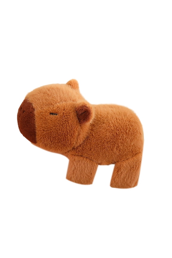 Animal Hug Beating Bracelet, 8.5-Inch Soft Plush Wrist Toy with Capybara Design, Interactive Party Favor & Birthday Gift for Little Ones