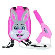 WEIOUKC Backpack Water Bomb Toy, Pull-Out Beach Water Spray Blaster for Outdoor Pool & Seaside Play, ABS Splash Game for Little Ones