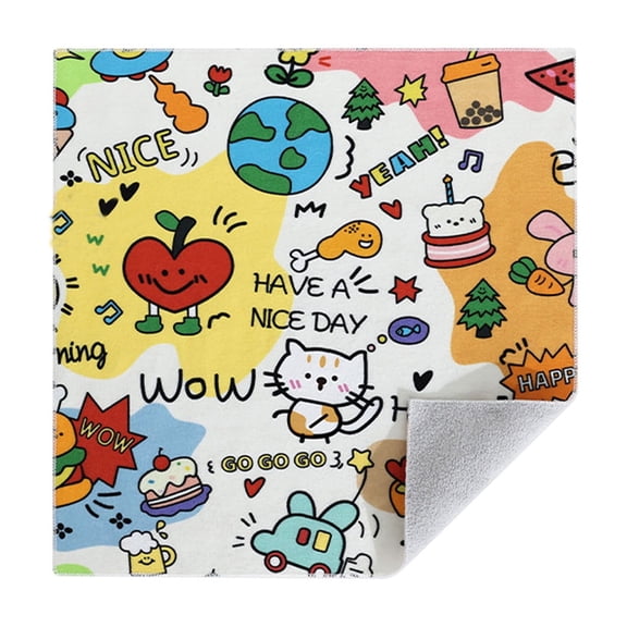 WEIOUKC Cat Grooming Wrap Cat Wrap for Cutting Nails Cat Restraint for Nail Clipping & Grooming, Anti-Scratch & Anti-Escape,Anti Scratch, Colorful Graffiti