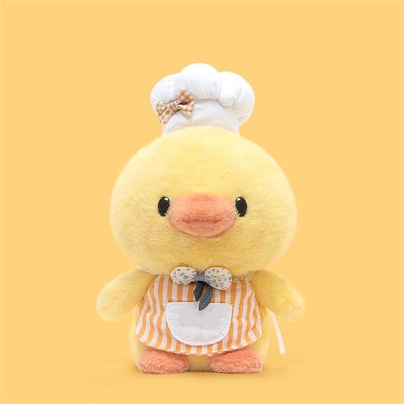 WEIOUKC Chef Series Plush Toy, Soft Kitchen Theme Animal Doll with Hat & Apron, Cuddly Stuffed Companion Gift for Little Cooks & Culinary Enthusiasts