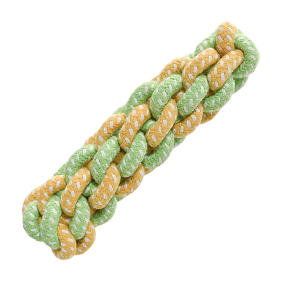 WEIOUKC Dog Rope Knot Ball Chew Toy Interactive Tug-of-War Soft Bite-Resistant Fetch Toy for Teeth Cleaning & Gum Massage, Interactive Play