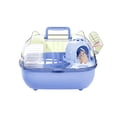 thumbnail image 1 of WEIOUKC Hamster Carrier Transparent Cover Outing Cage,Small Animal Cage,for Rabbits Rodents Transport Short Trip Car Outing Picnic, 1 of 3