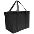thumbnail image 1 of WEIOUKC Insulated Grocery Bags with Long Handles,Hot & Cold Meal Transport & Storage, Insulated Cooler Bag,Lightweight Foldable Lunch Cooler for Picnic or Groceries, 1 of 3