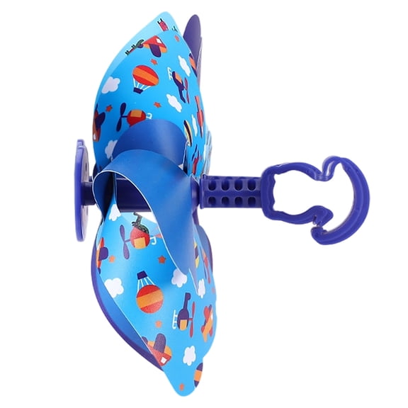 WEIOUKC Kids Handlebar Flower Pinwheel, Rotating Small Windmill,Cycling Accessories for Bicycle, Scooter & Stroller, Easy Install