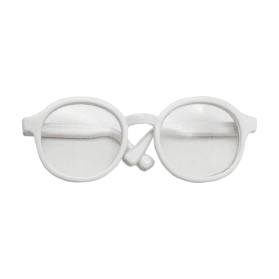 WEIOUKC Mini Doll Glasses Accessories, Stylish Eyewear for 14+ Collectors & Enthusiasts, Durable Doll Customization Decor