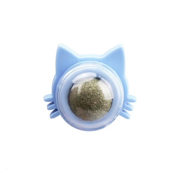 WEIOUKC Natural Mint Cat Chew Stick,Lollipop-Style Molar Teaser with Organic Extracts, Promotes Dental Health & Digestion, Adhesive Back for Easy Mounting