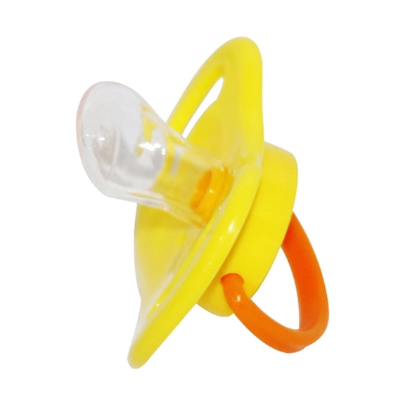 WEIOUKC Puppy Pacifier Chew Toy for Dogs and Cats, Soft Silicone Calming Pacifier for Teething and Anxiety Relief,Durable Soother Toy, Easy to Clean Comfort Accessory for Puppies and Kittens