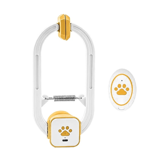 WEIOUKC Rechargeable Electric Cat Teaser with Remote,Smart Auto Cat Toy with Elastic Rope, Up & Down Telescopic Design, Realistic Motion for Indoor Cat Entertainment