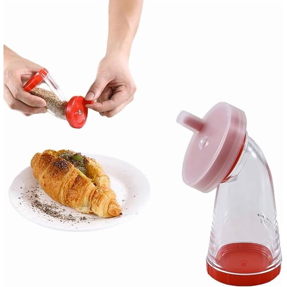 WEIOUKC Slicky Sesame Grinder,Manual Sesame Flaxseed Grinder, Compact Japanese Style Spice Mill for Rice Noodles Kitchen Cooking (1 Piece)