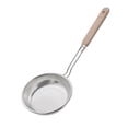 thumbnail image 1 of WEIOUKC Stainless Steel Micro-Perforated Skimmer Strainer, Heavy Duty Pasta Dumplings Frying Filter Cooking Utensil, 1 of 5