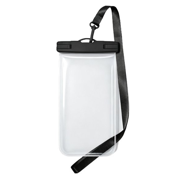 WEIOUKC Waterproof Phone Pouch Compatible with Hand Strap, Floating Clear Touchscreen Case for Swimming, Pool, Beach & Water Sports, Universal Fit
