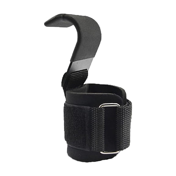 WEIOUKC Weight Lifting Hooks Hand Bar Wrist Straps Gym Fitness Hook Weight Strap Pull Ups Power Lifting Gloves,for Weight Training