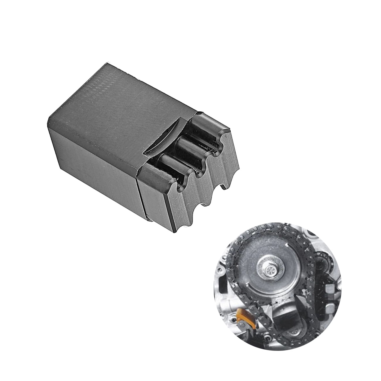 WEISEN Black Twin Cam Sprocket Camshaft Locking Tool for Harley