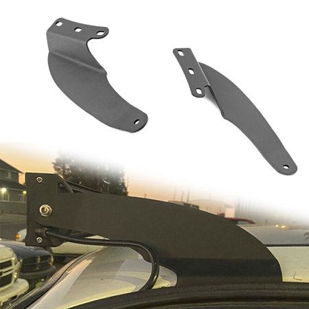 WEISEN- Fit 42" Curved LED Light Bar Upper Windshield Mount Bracket For Toyota Tacoma 1995-2004 & 4Runner 1995-2002