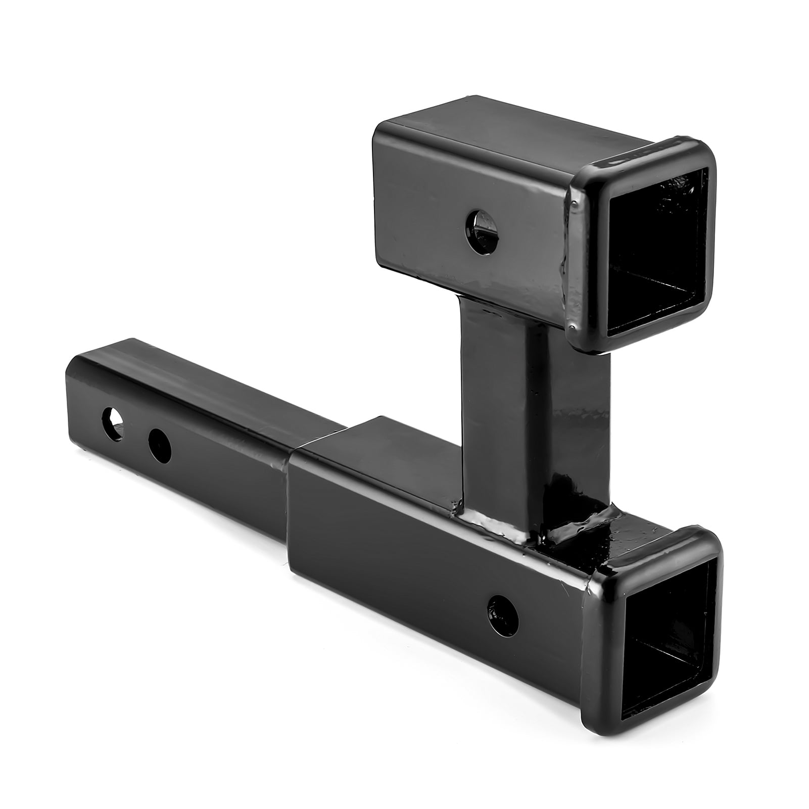 WEISEN Fit All 2" Square Tube Adjustable Dual Towing Hitch Receiver