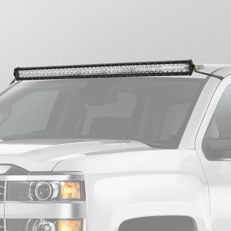 WEISEN-  for 2015-2019 Chevy Silverado GMC Sierra 2500 3500 HD Roof Rack LED Light bar Upper Windshield Brackets Mounting kit