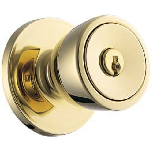 Weiser Lock GAC531 B3 WS K3 B 6LR1 Beverly Entry, Polished Brass