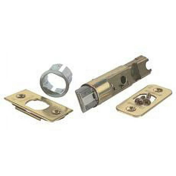 WEISER NEW STYLE ADJUSTABLE SPRINGLATCH POLISHED BRASS per 4 Each
