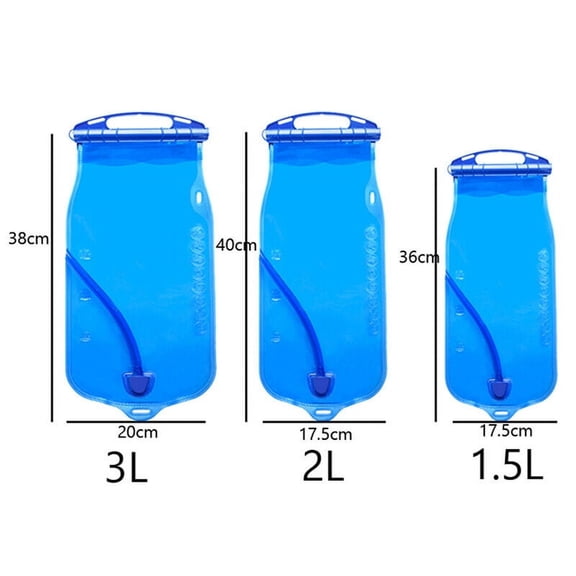 WEISIPU 1.5-3L Water Bladder Backpack Hydration System Pack Bag Camping Hiking