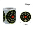 thumbnail image 1 of WEISIPU 100/200x Splatter Targets Shooting 3" Reactive Target Sticker Self Adhesive Roll, 1 of 5