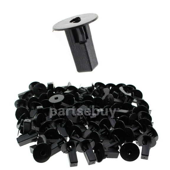 WEISIPU 100 Pcs Car Fastener Clips Bumper Inner Fender Rivets Push 8x8.2mm For Toyota