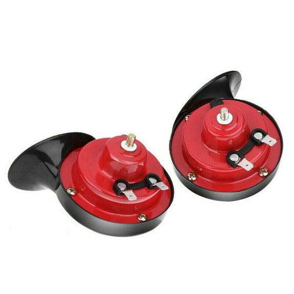 WEISIPU 2pcs 12V 300DB Super Loud Train Horn Waterproof for Motorcycle Car Truck SUV Boat