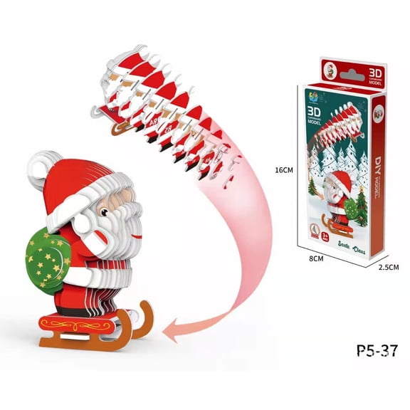 WEISIPU 3D PUZZLE NEW MODEL BUILD YOUR OWN JIGSAW CRAFT KIT CHOOSE DESIGN CHRISTMAS