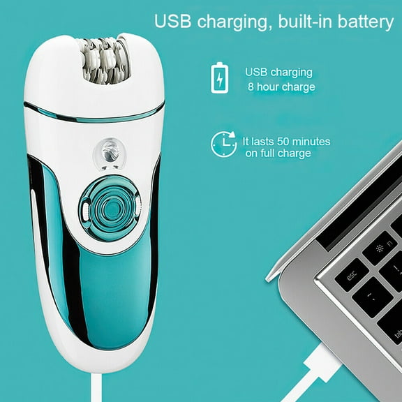 WEISIPU 4 in 1 Cordless Epilator Hair Removal for Women Body Facial Hair Removal Shaver