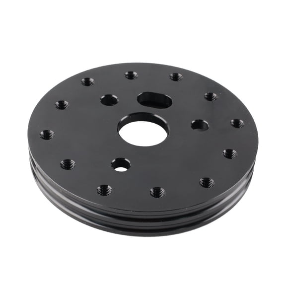 WEISIPU 5" Black Short Hub 6 Hole Steering Wheel Nardi to 3 Hole Adapter