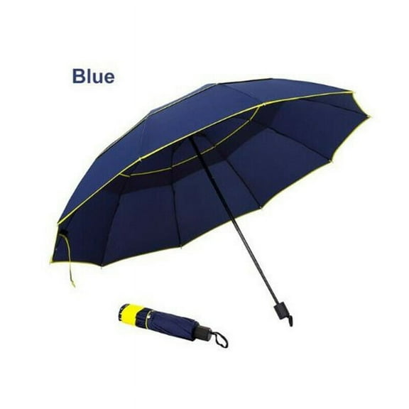 WEISIPU 62" Extra Oversize Large Compact Golf Umbrella Double Canopy Vented Windproof +