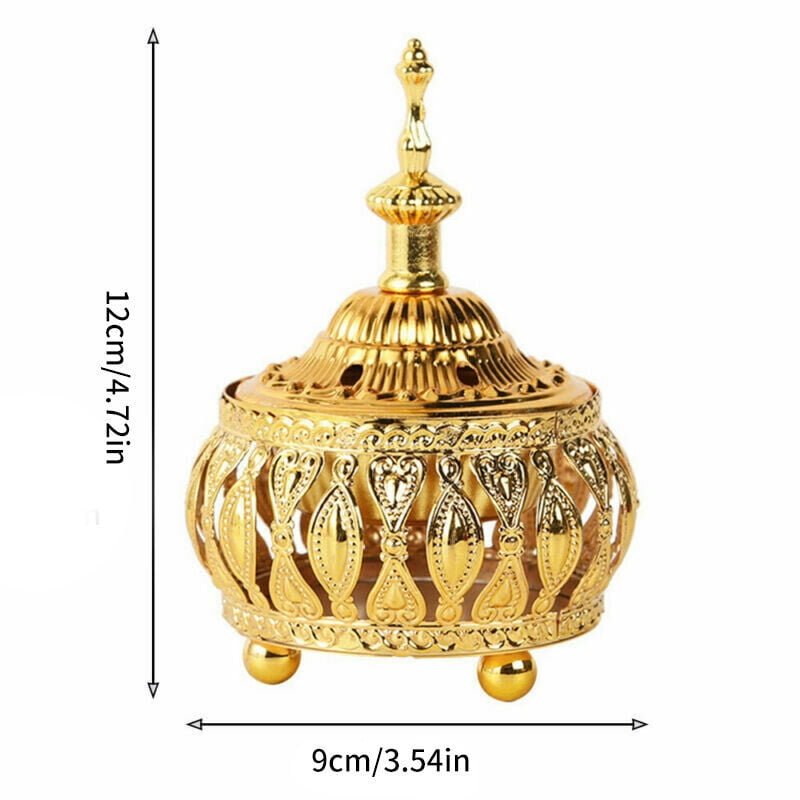 Frankincense Resin Incense Burner - Portable Charcoal Censer For Home, Office & Meditation