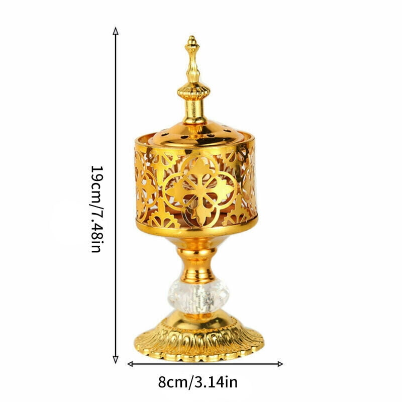 Frankincense Resin Incense Burner - Portable Charcoal Censer For Home, Office & Meditation