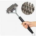 thumbnail image 1 of WEISIPU BBQ Cleaning Brush Grill Cleaner Barbecue Heavy Duty Wire Head Steel Handle Tool, 1 of 9