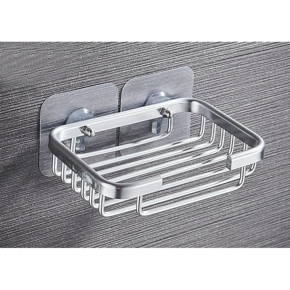 WEISIPU Bathroom Soap Dishes Self Adhesive Bar Soap Holder for Shower Wall, Aluminum Soap Tray Kitchen Wall Mounted Soap Dish