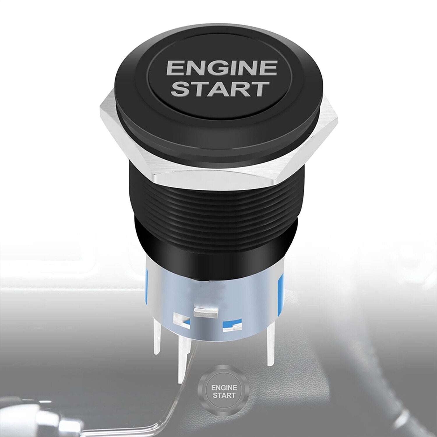 WEISIPU Car Engine Start Push Button Ignition Starter Waterproof Start ...