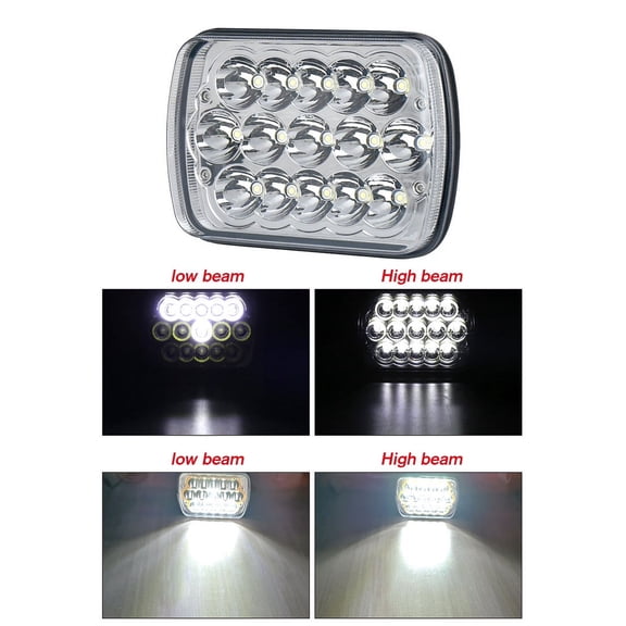 WEISIPU Car LED work light super bright 7 "45W15 bead off-road light H4 plug