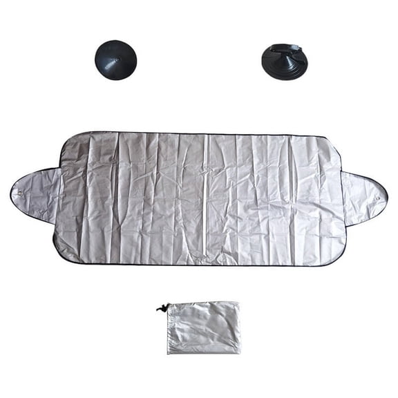 WEISIPU Car Windshield Snow Cover Winter Resist Snow, Ice, Frost, Sunshade, Dust, Waterproof Car Windshield Protector for Car Trucks Vans and SUVs Stop Scraping