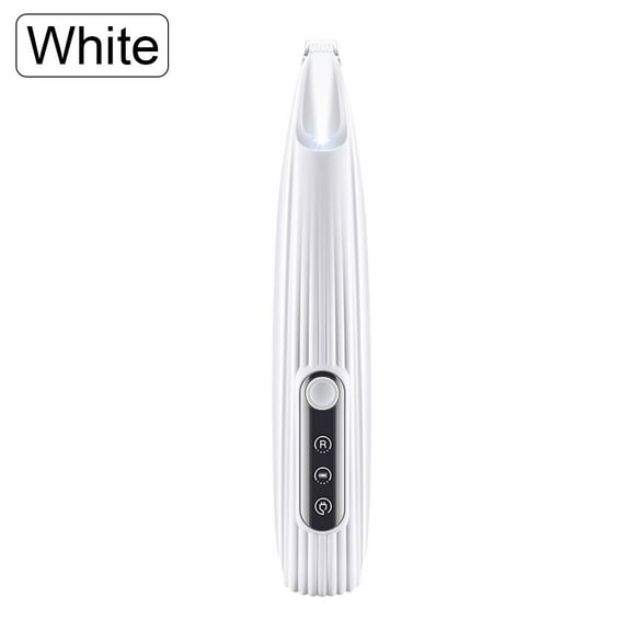 WEISIPU Dog Paw Trimmer with LED Light, Rechargeable Cordless Electric Grooming Clippers, Pet Hair Shaver for Small Dogs Cats