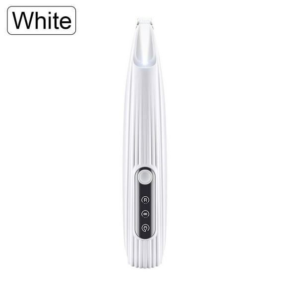 WEISIPU Dog Paw Trimmer with LED Light, Rechargeable Cordless Electric Grooming Clippers, Pet Hair Shaver for Small Dogs Cats