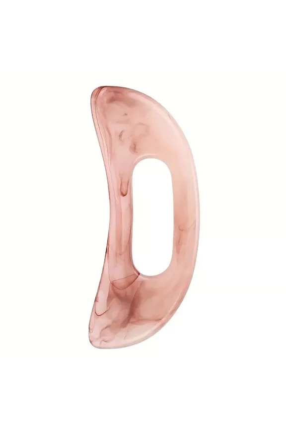 Gua Sha Massage Tool Scraper with Handle, Large Resin Guasha Scraping Tool for Back Neck Face Leg