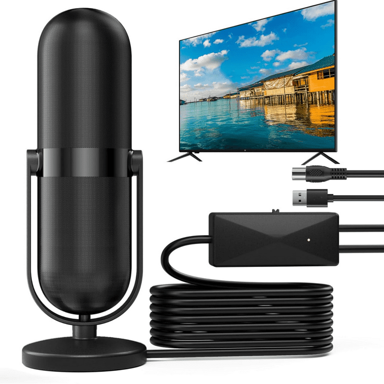 WEISIPU TV Antenna, Indoor Digital TV Antenna TV Aerial for